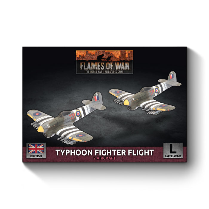 Flames of War - Typhoon Fighter-Bomber Flight - Brazos Valley Hobby & Games