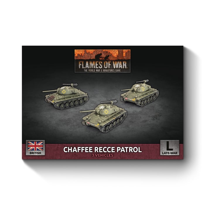 Flames of War - Chaffee Recce Patrol - Brazos Valley Hobby & Games