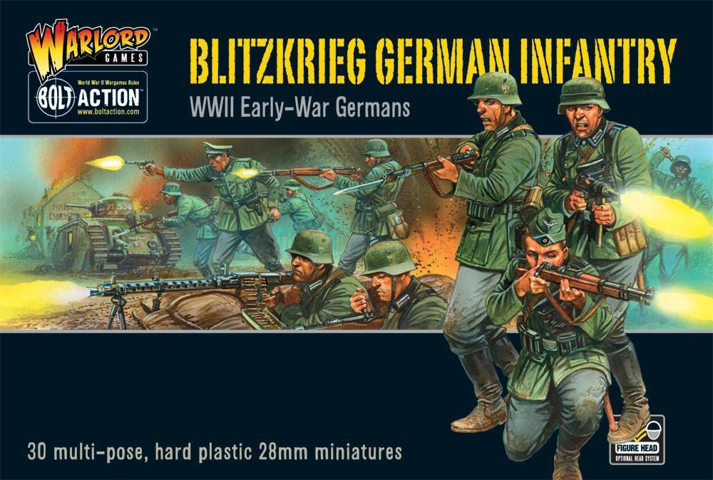 Bolt Action: Blitzkrieg German Infantry - Brazos Valley Hobby & Games