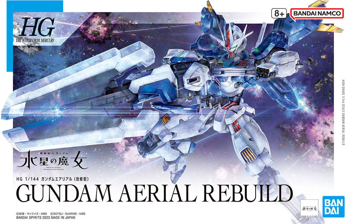 High Grade Witch from Mercury (HGWFM) Gunpla Kits - Brazos Valley Hobby & Games