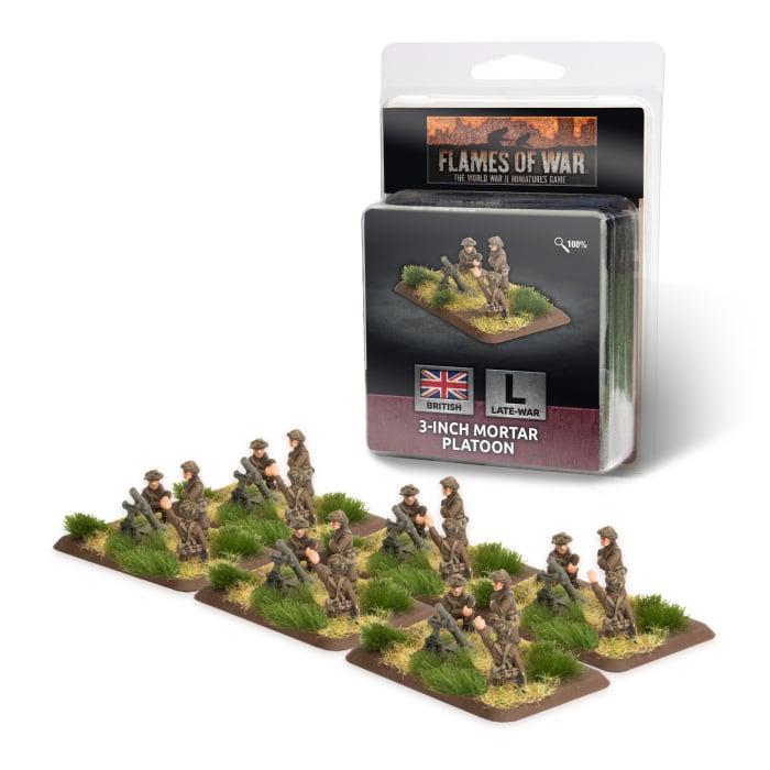 Flames of War - 3-inch Mortar Platoon - Brazos Valley Hobby & Games