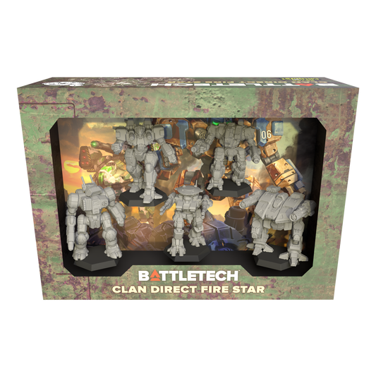 BattleTech: Mercenaries Forcepack - Clan Direct Fire Star - Brazos Valley Hobby & Games