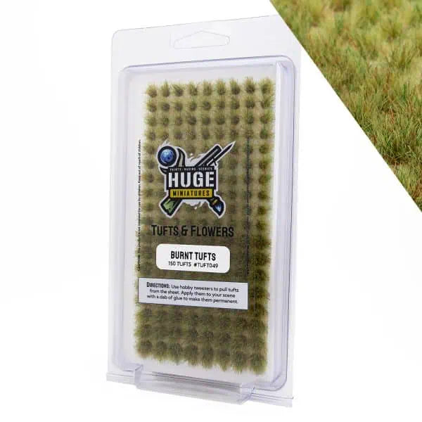 Huge Miniatures Grass Tufts - Brazos Valley Hobby & Games