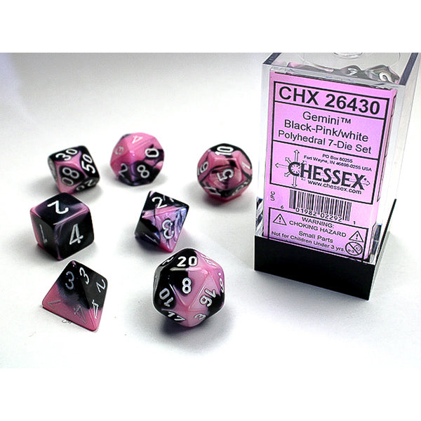 Chessex Gemini Series Polyhedral Dice Sets - Brazos Valley Hobby & Games
