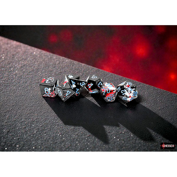 Chessex Brush Series 7-Die Sets