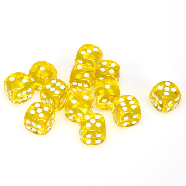 Chessex Translucent Series D6 Dice Sets - Brazos Valley Hobby & Games