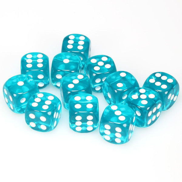 Chessex Translucent Series D6 Dice Sets - Brazos Valley Hobby & Games