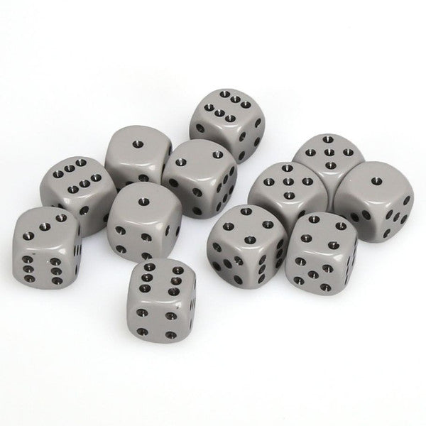 Chessex Opaque Series D6 Dice Sets - Brazos Valley Hobby & Games
