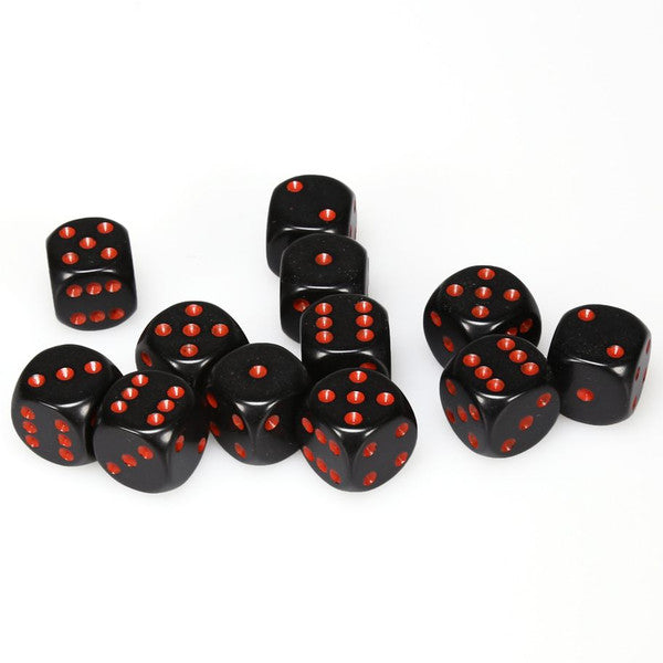Chessex Opaque Series D6 Dice Sets - Brazos Valley Hobby & Games
