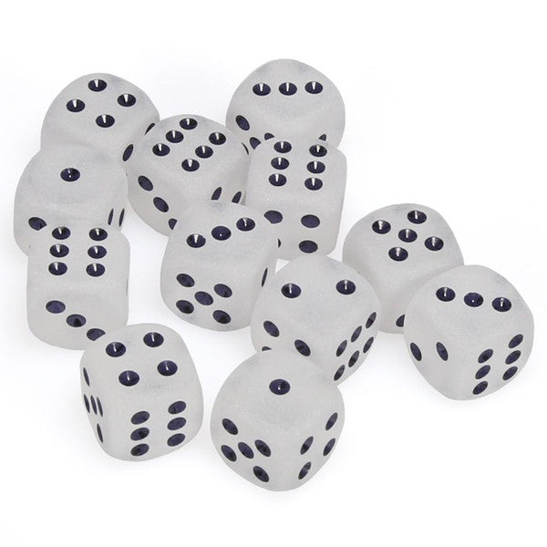 Chessex Frosted Series D6 Dice Sets - Brazos Valley Hobby & Games