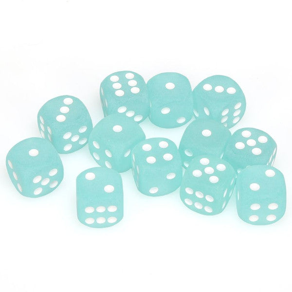 Chessex Frosted Series D6 Dice Sets - Brazos Valley Hobby & Games