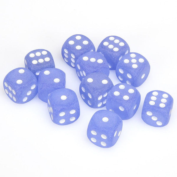 Chessex Frosted Series D6 Dice Sets - Brazos Valley Hobby & Games