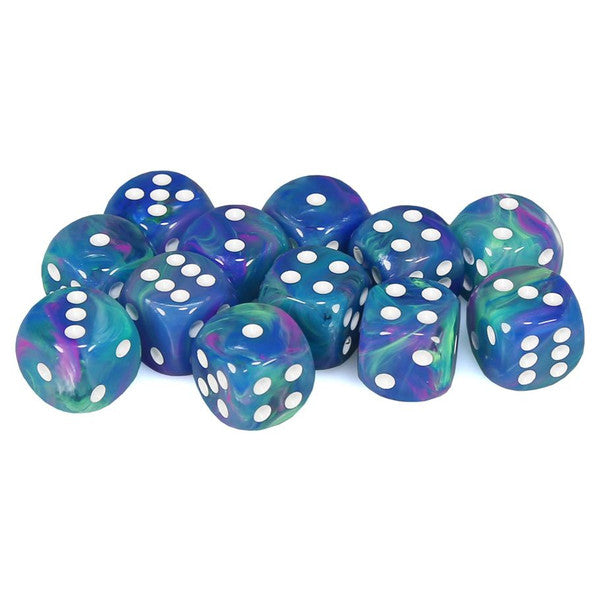 Chessex Festive Series D6 Dice Sets - Brazos Valley Hobby & Games
