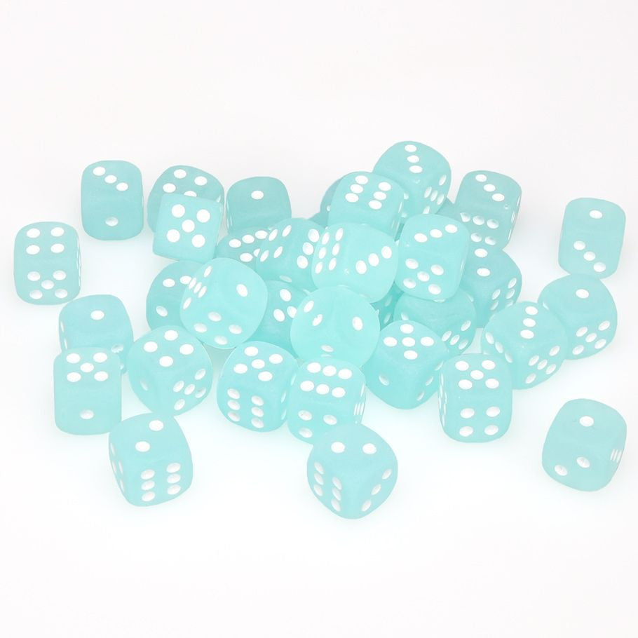 Chessex Frosted Series D6 Dice Sets - Brazos Valley Hobby & Games