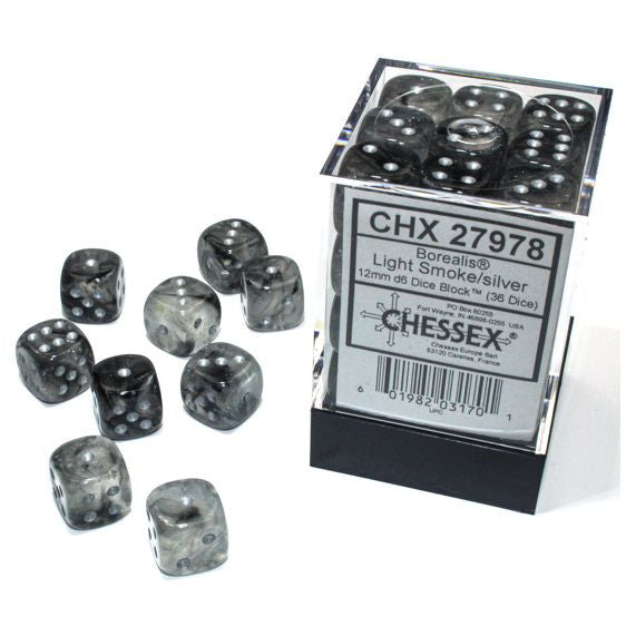 Chessex Borealis Series D6 Dice Sets - Brazos Valley Hobby & Games