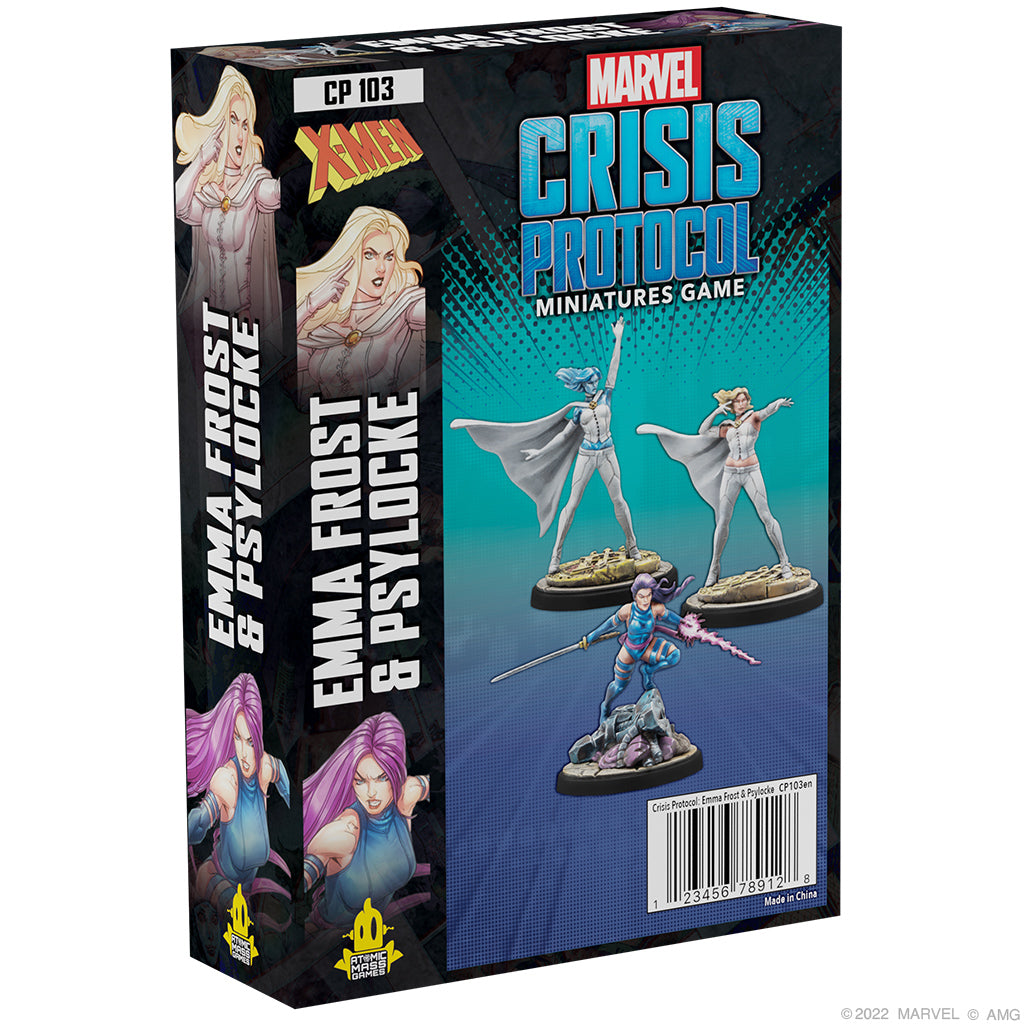 Marvel: Crisis Protocol - Emma Frost & Psylocke - Brazos Valley Hobby & Games