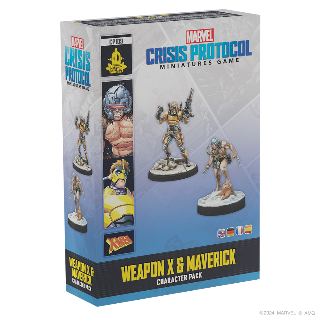 Marvel: Crisis Protocol - Weapon X & Maverick - Brazos Valley Hobby & Games