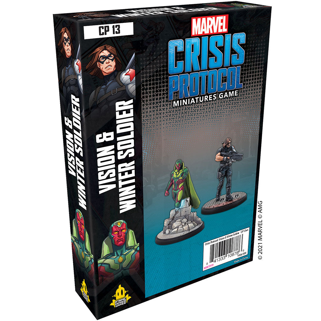 Marvel: Crisis Protocol - Vision & Winter Soldier - Brazos Valley Hobby & Games