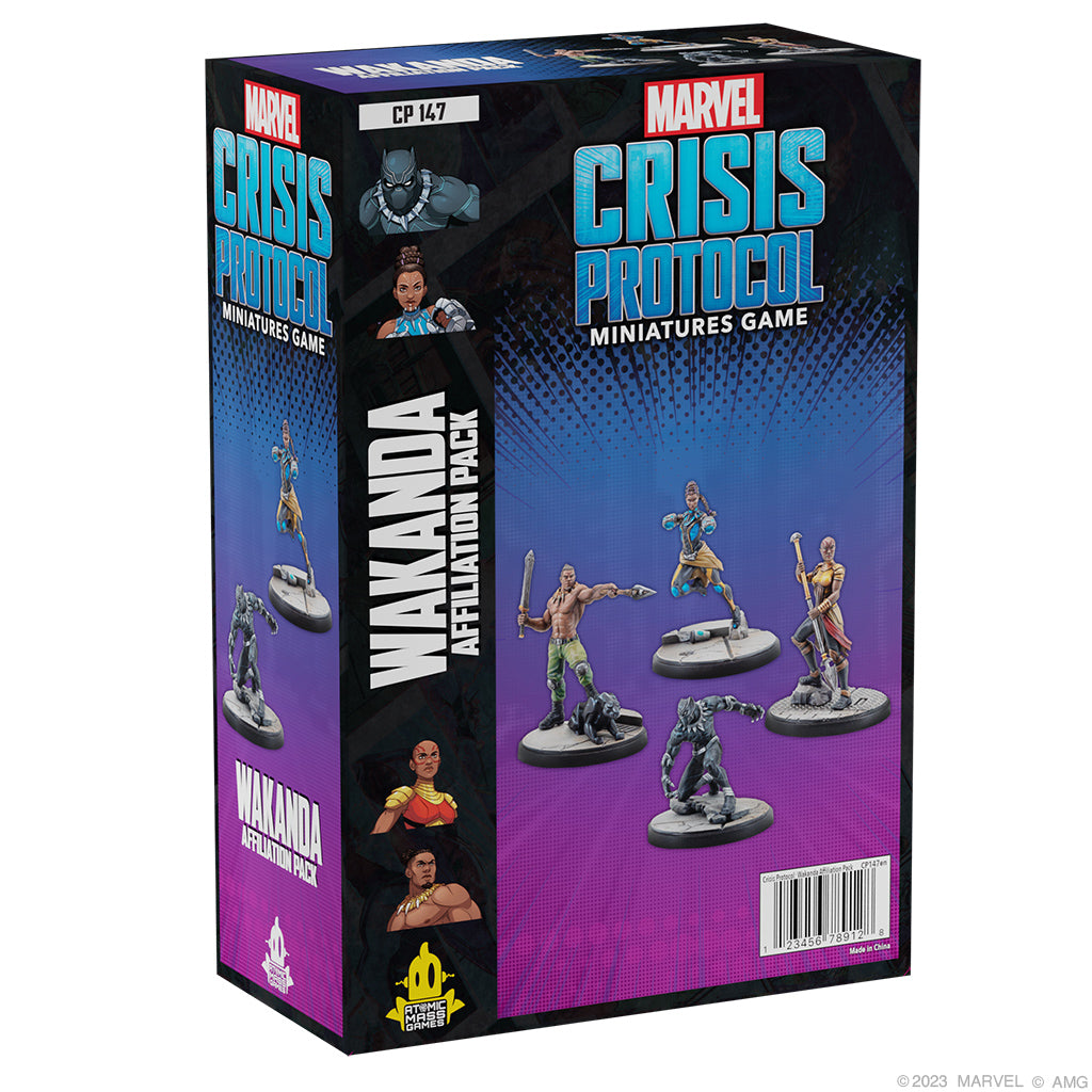 Marvel: Crisis Protocol - Wakanda Affiliation Pack - Brazos Valley Hobby & Games