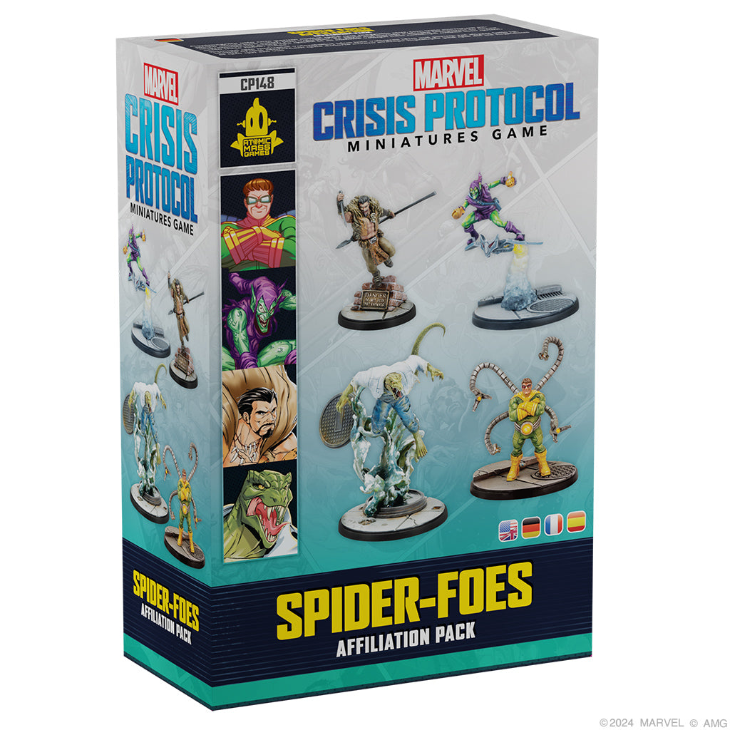 Marvel: Crisis Protocol - Spider-Foes Affiliation Pack - Brazos Valley Hobby & Games
