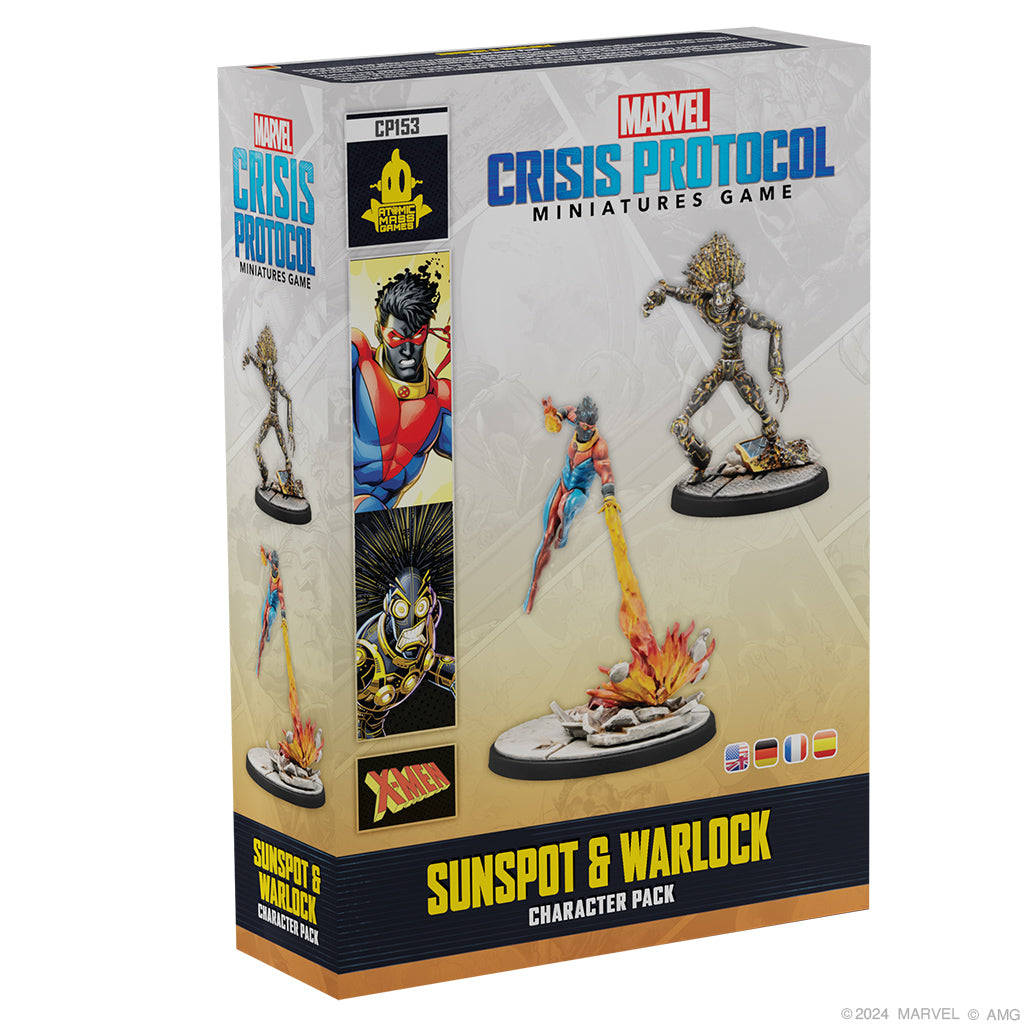 Marvel: Crisis Protocol - Sunspot & Warlock - Brazos Valley Hobby & Games
