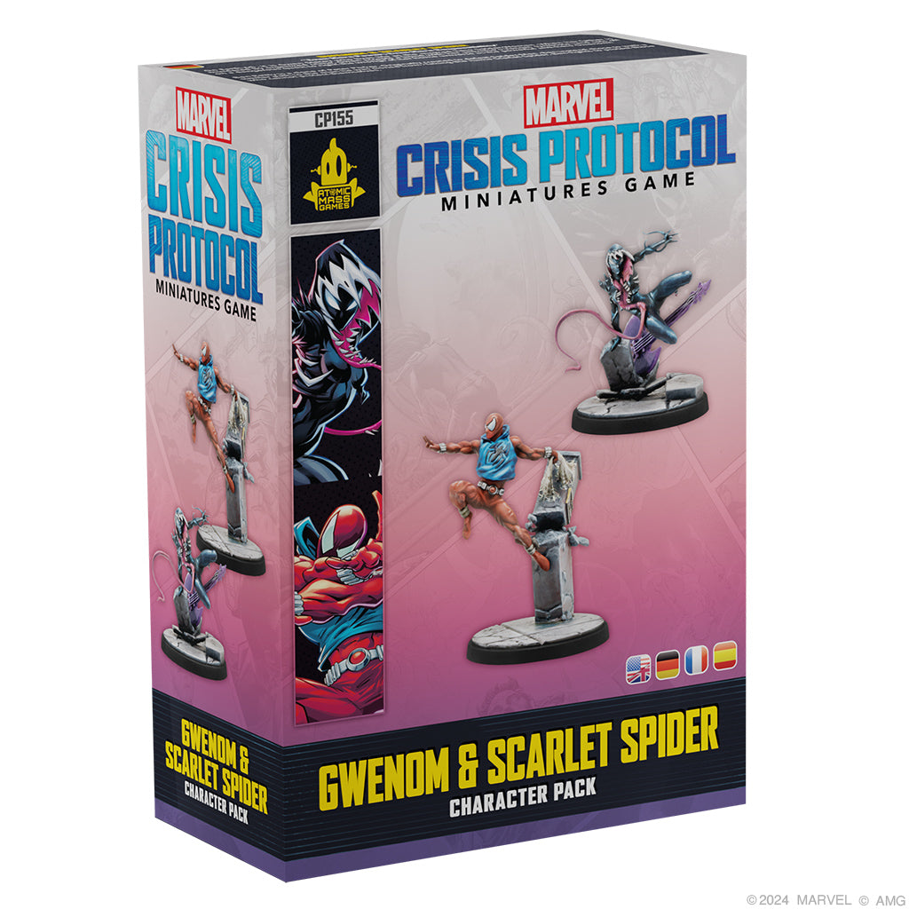 Marvel: Crisis Protocol - Gwenom & Scarlet Spider - Brazos Valley Hobby & Games