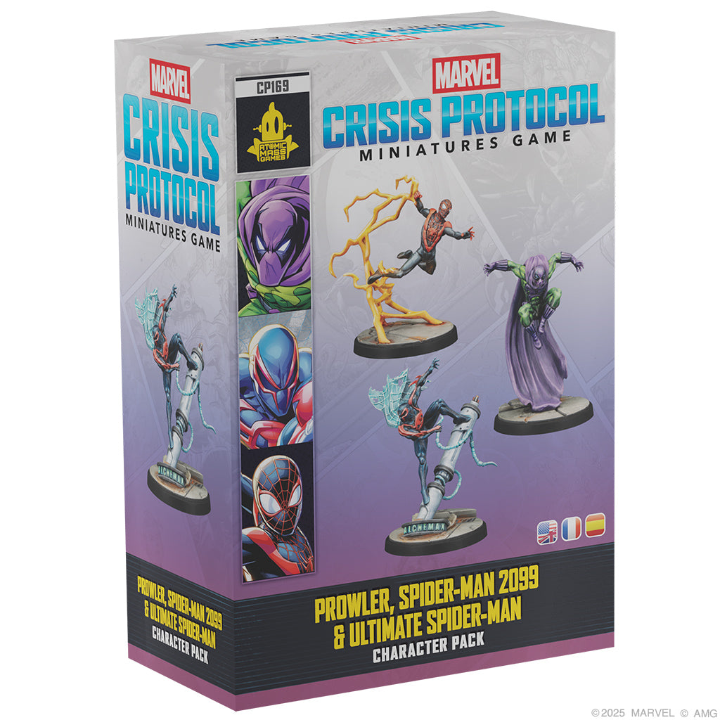 Marvel: Crisis Protocol - Prowler, Spider-Man 2099 & Ultimate Spider-Man - Brazos Valley Hobby & Games