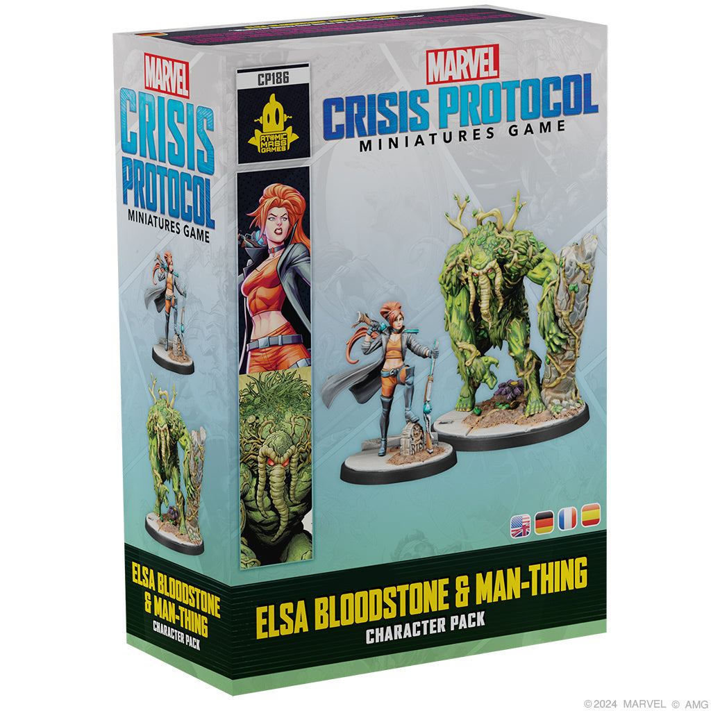 Marvel: Crisis Protocol - Elsa Bloodstone & Man-Thing - Brazos Valley Hobby & Games