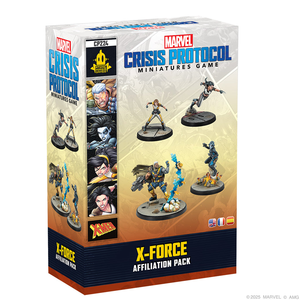 Marvel: Crisis Protocol – X-Force Affiliation Pack - Brazos Valley Hobby & Games