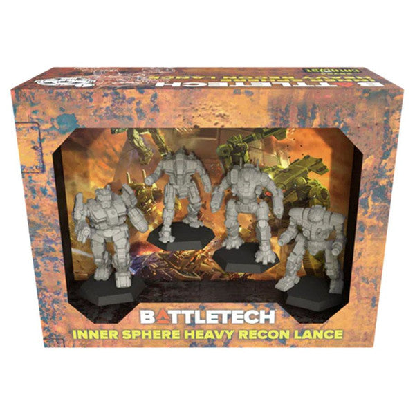 Battletech: Mercenaries Force Pack - Inner Sphere Heavy Recon Lance - Brazos Valley Hobby & Games