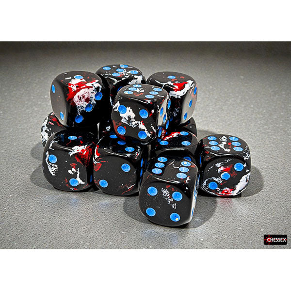 Chessex Brush Series D6 Dice Sets