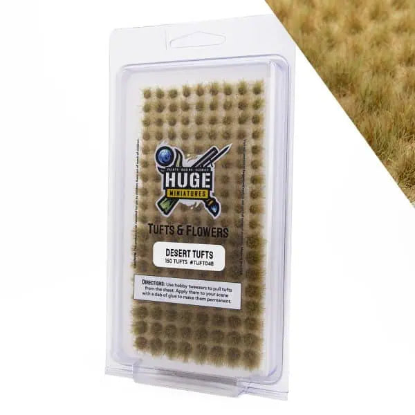 Huge Miniatures Grass Tufts - Brazos Valley Hobby & Games