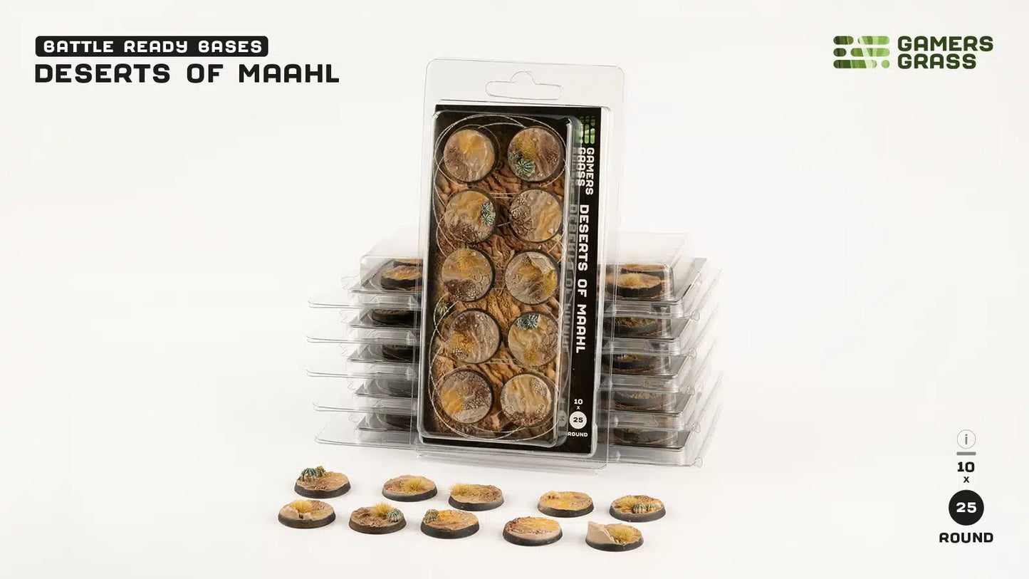 Gamers Grass: Deserts of Maahl Bases - Brazos Valley Hobby & Games