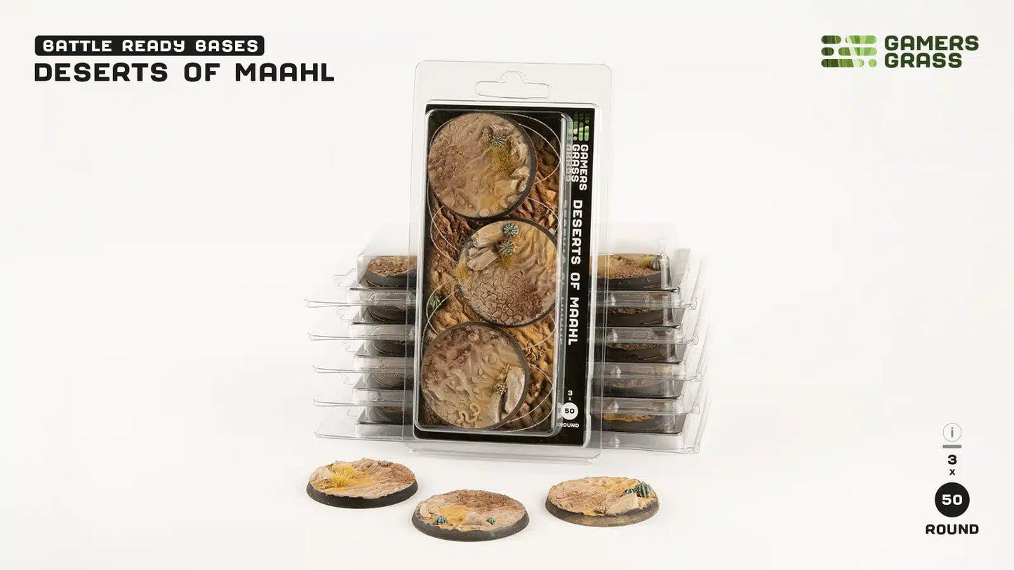 Gamers Grass: Deserts of Maahl Bases - Brazos Valley Hobby & Games