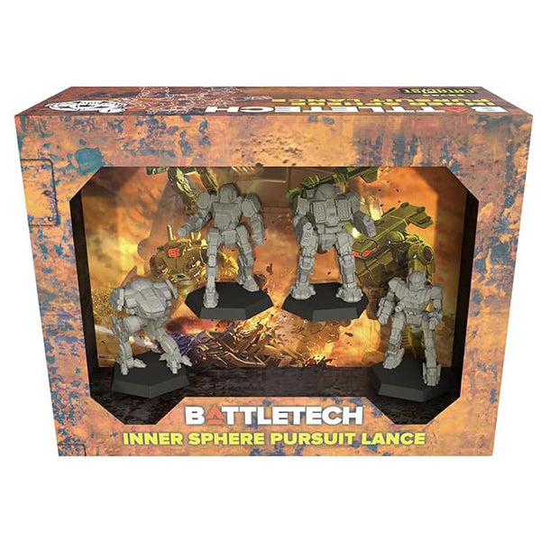 BattleTech: Inner Sphere Pursuit Lance Miniatures Pack - Brazos Valley Hobby & Games