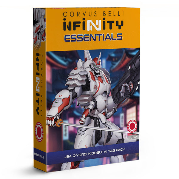 Infinity: JSA- JSA Essentials O-Yoroi Kidobutai TAG Pack - Brazos Valley Hobby & Games