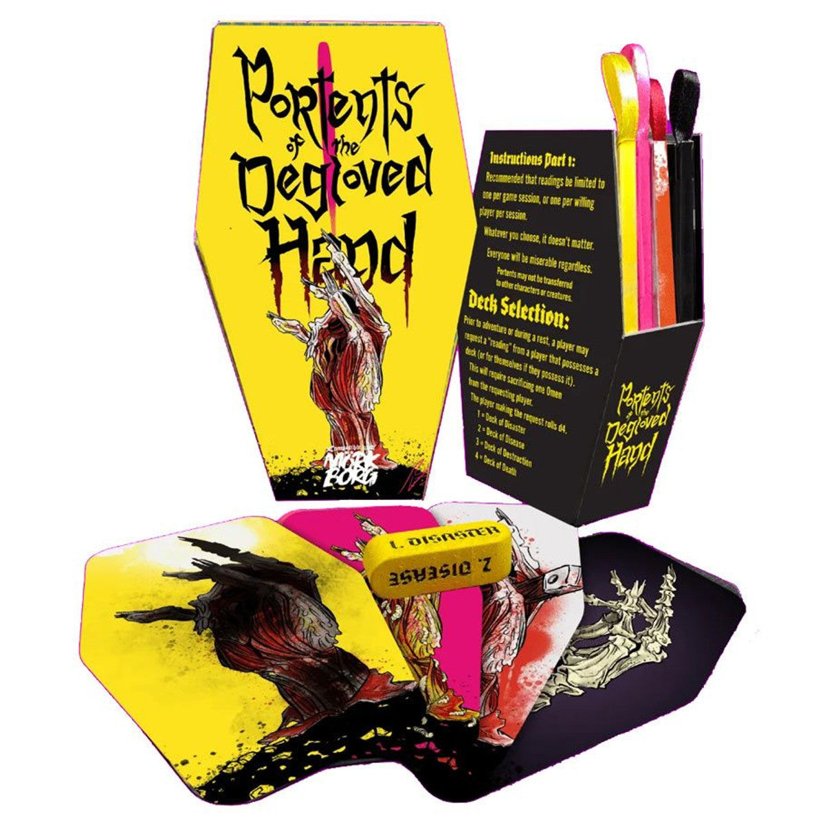 Mork Borg: Portents of the Degloved Hand - Brazos Valley Hobby & Games