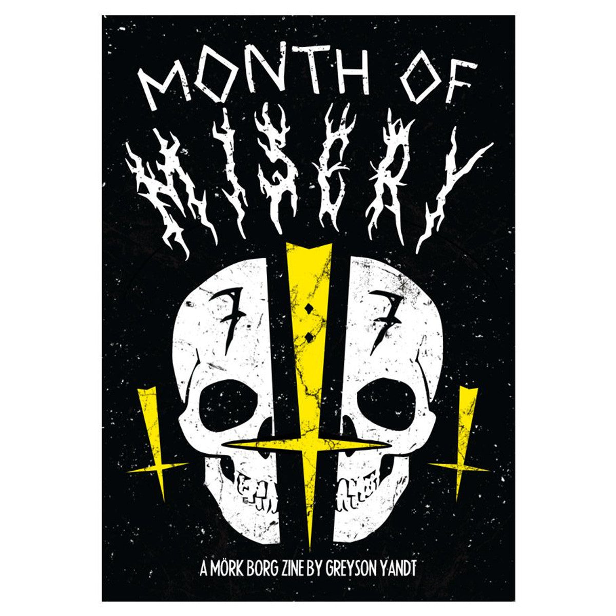 Mork Borg: Month of Misery - Miserable Spice - Brazos Valley Hobby & Games