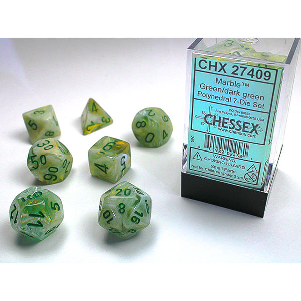 Chessex Marble Series 7-Die Sets