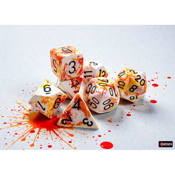 Chessex Brush Series 7-Die Sets