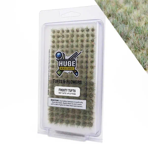 Huge Miniatures Grass Tufts - Brazos Valley Hobby & Games