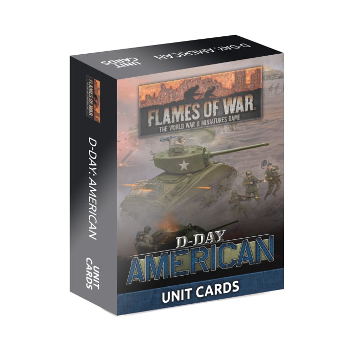 Flames of War - D-Day Unit Cards - Brazos Valley Hobby & Games