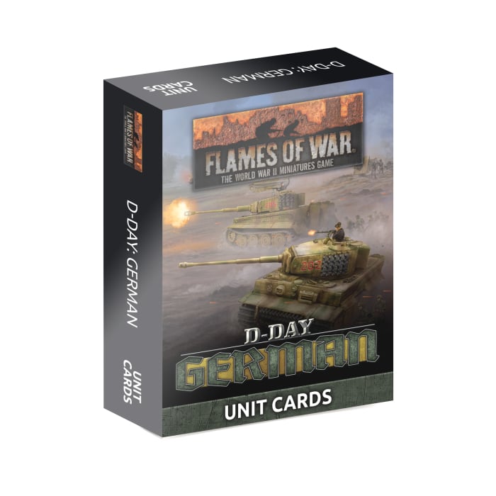 Flames of War - D-Day Unit Cards - Brazos Valley Hobby & Games