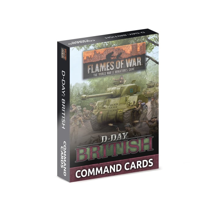 Flames of War - D-Day Command Cards - Brazos Valley Hobby & Games