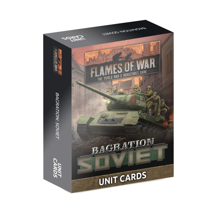 Flames of War - Bagration: Soviet Unit Cards - Brazos Valley Hobby & Games