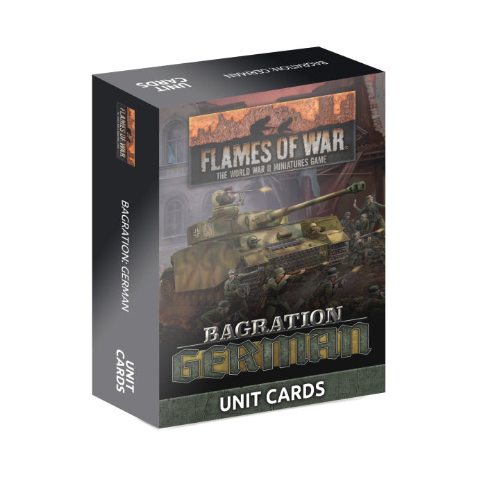 Flames of War - Bagration: German Unit Cards - Brazos Valley Hobby & Games