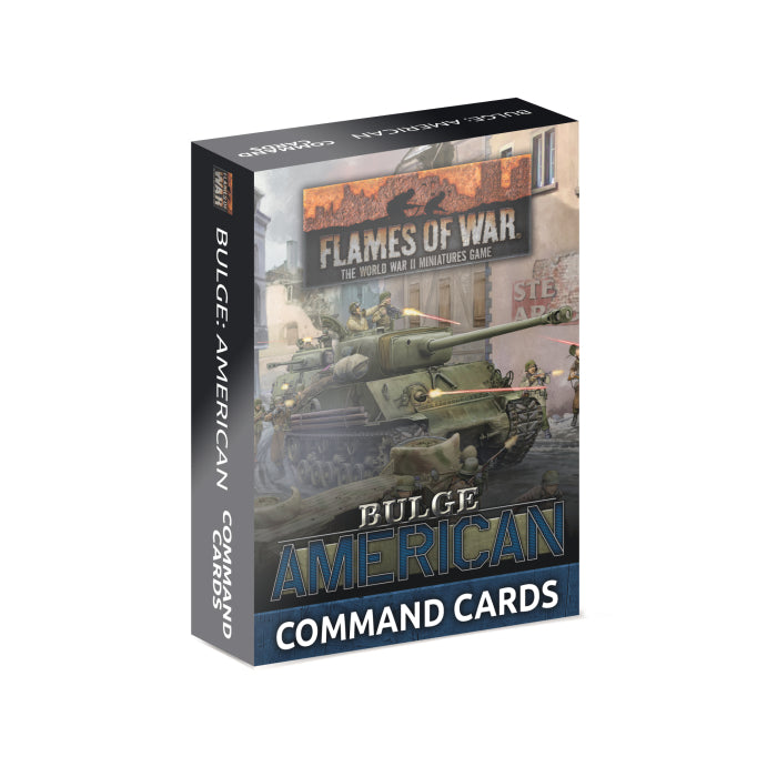 Flames of War - Bulge: American Command Cards - Brazos Valley Hobby & Games