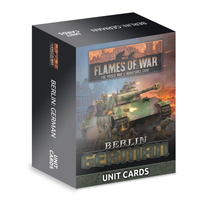 Flames of War: Assorted Unit Cards - Brazos Valley Hobby & Games