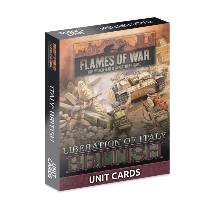 Flames of War: Assorted Unit Cards