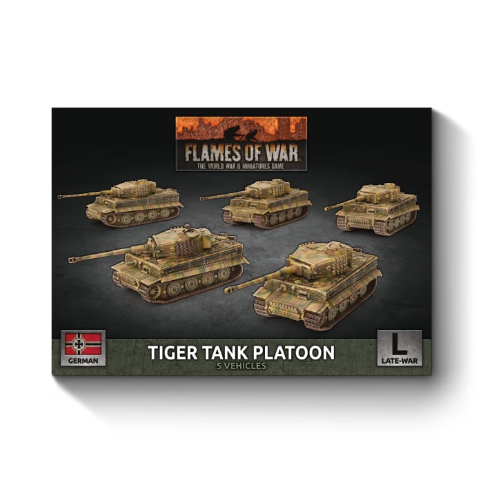 Flames of War - Tiger Heavy Tank Platoon - Brazos Valley Hobby & Games